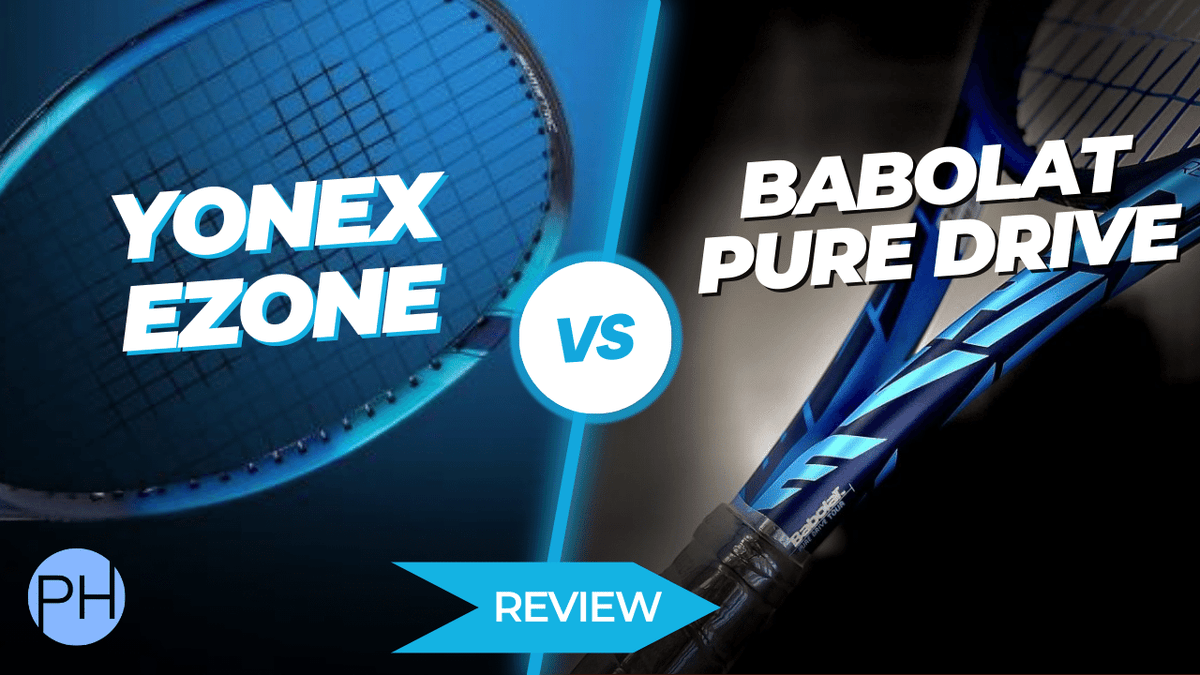 Yonex EZone v Babolat Pure Drive Comparison PH Tennis