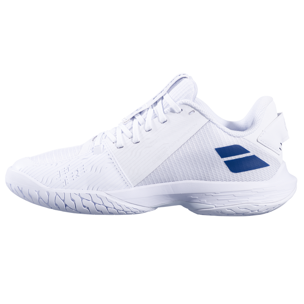 Babolat Jet Tere 2 Wimbledon - White/Blue Navy