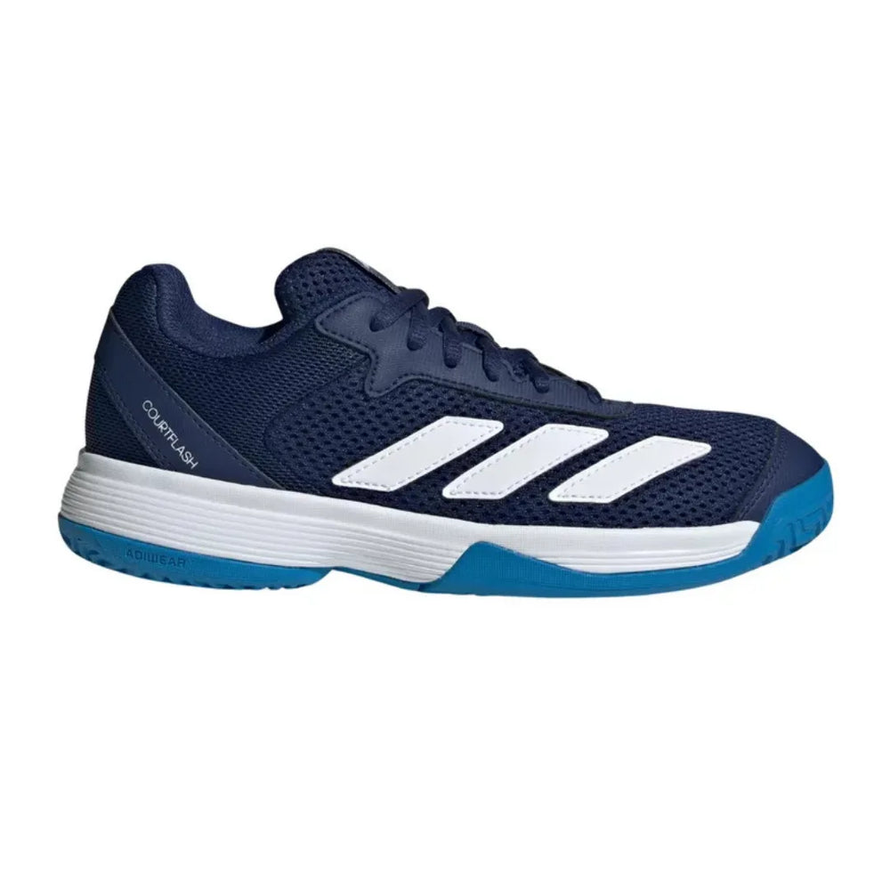 Adidas Kids Courtflash Tennis Shoes - Dark Blue