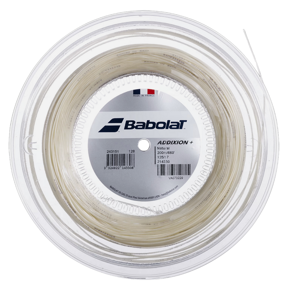 Babolat Addixion+ 200M Tennis String Reel - 1.30mm