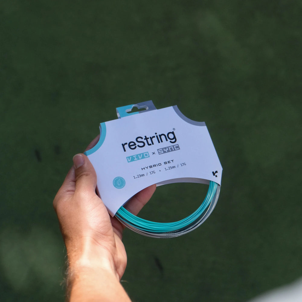 ReString Vivo x Sync Hybrid - Tennis String Set 12.2m