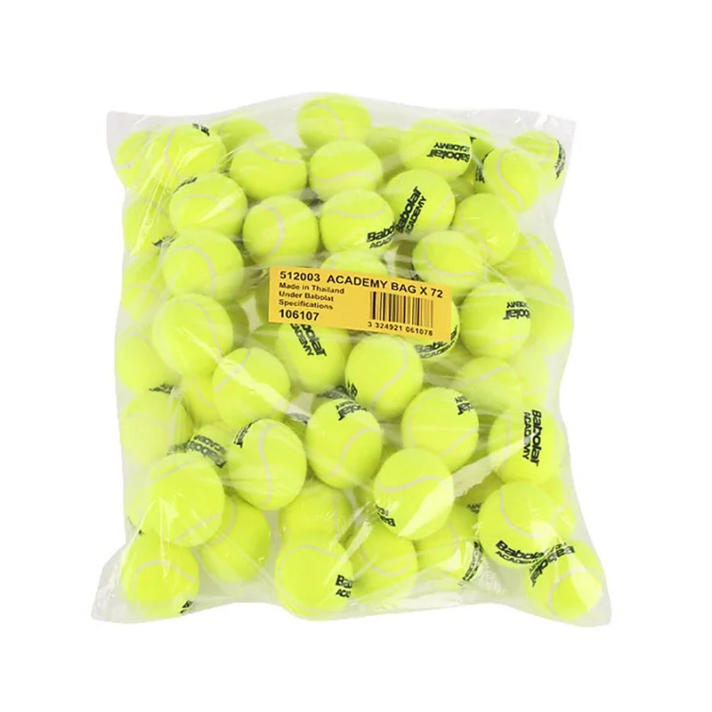 Babolat Gold Academy Trainer Tennis Balls - 6 Dozen Bag