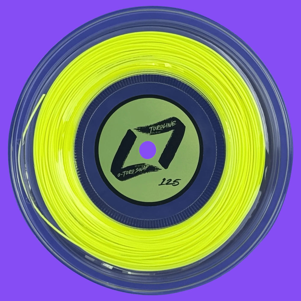 Toroline O-Toro Snap 1.25mm Yellow - 100m Mini-Reel