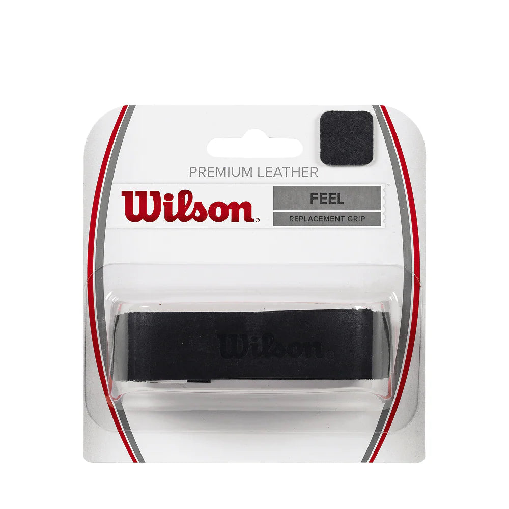 Wilson Premium Leather Replacement Grip - Black