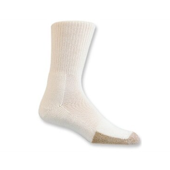 Thorlos Maximum Cushion Crew Socks White (1 Pair)