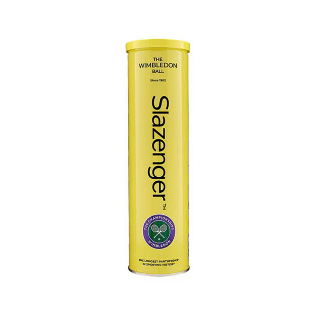 Slazenger Wimbledon Tennis Balls 4B Tube