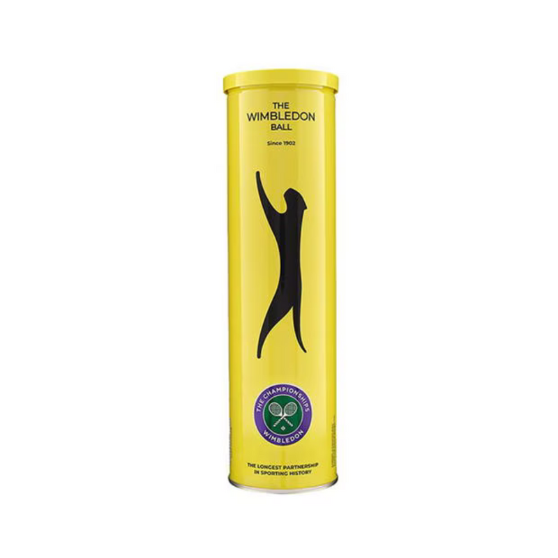 Slazenger Wimbledon Tennis Balls 4B Tube