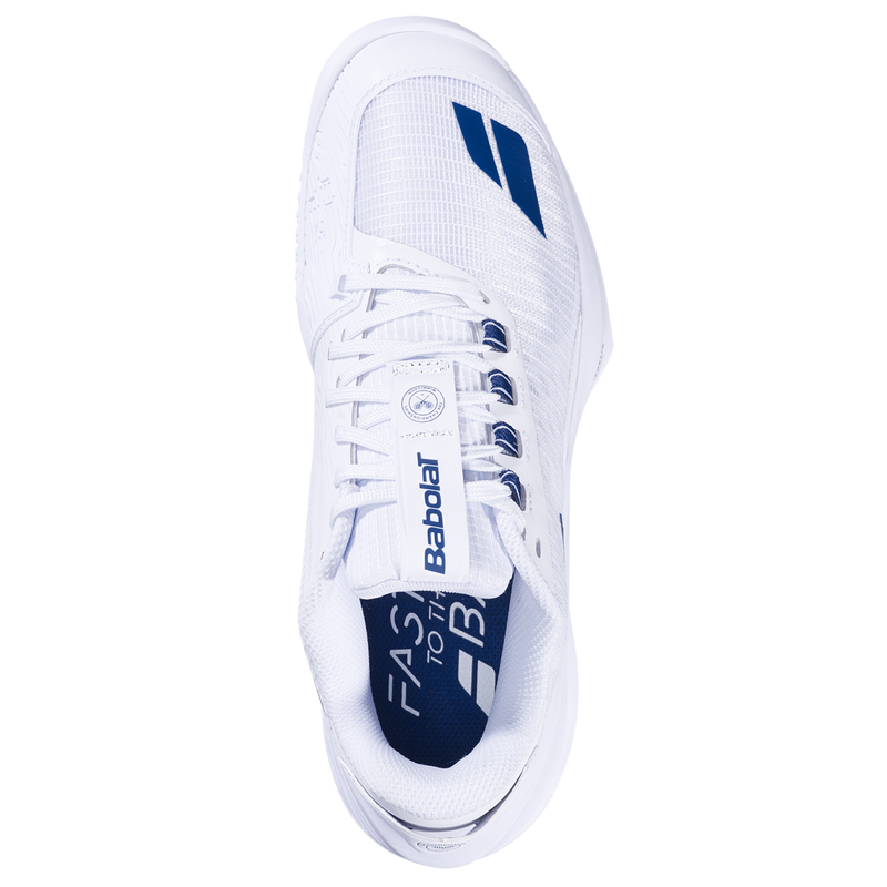 Babolat Jet Tere 2 Wimbledon - White/Blue Navy