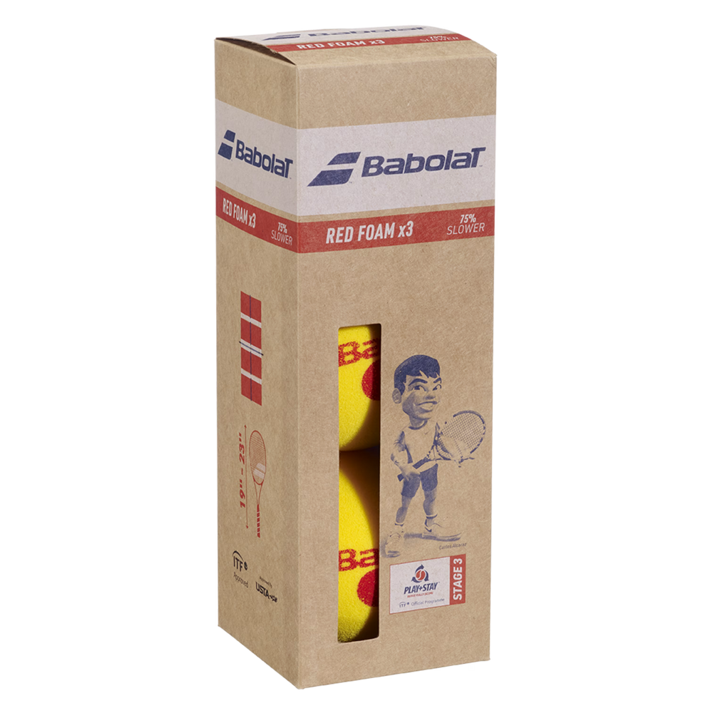 Babolat Red Foam x3