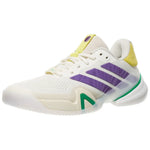 Adidas Barricade 14 White/Purple/Green Mens