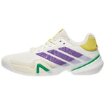 Adidas Barricade 14 White/Purple/Green Mens