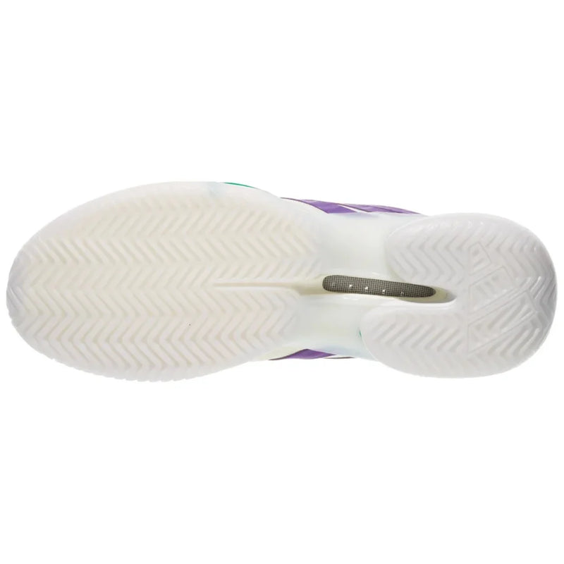 Adidas Barricade 14 White/Purple/Green Mens