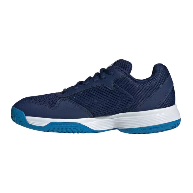 Adidas Kids Courtflash Tennis Shoes - Dark Blue
