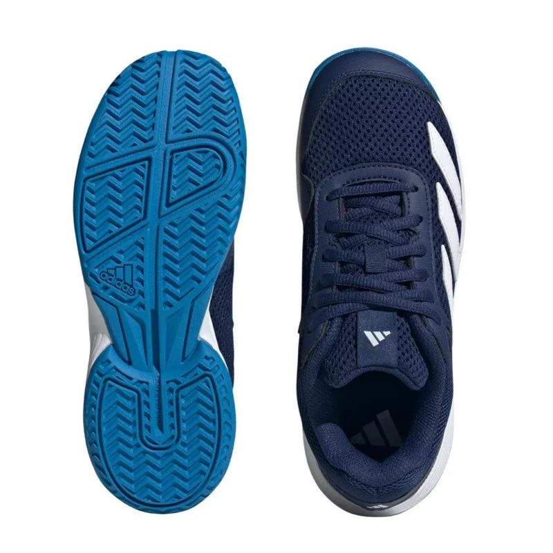 Adidas Kids Courtflash Tennis Shoes - Dark Blue