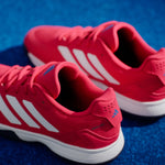 Adidas Ubersonic Kids Tennis Shoes - Pure Ruby/Cloud White/Dark Blue