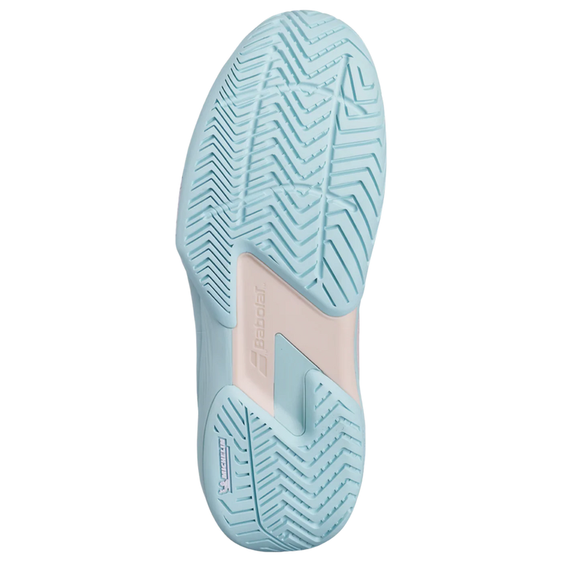 Babolat SFX 4 Womens - Peach/Blue