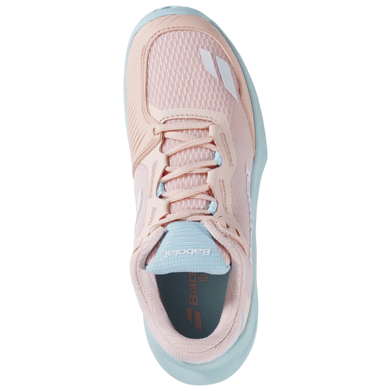 Babolat SFX 4 Womens - Peach/Blue