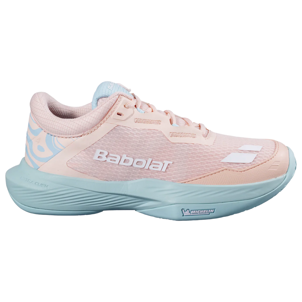Babolat SFX 4 Womens - Peach/Blue