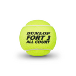 Dunlop Fort All Court Tennis Balls 4B Tube - 6dz/72 Balls