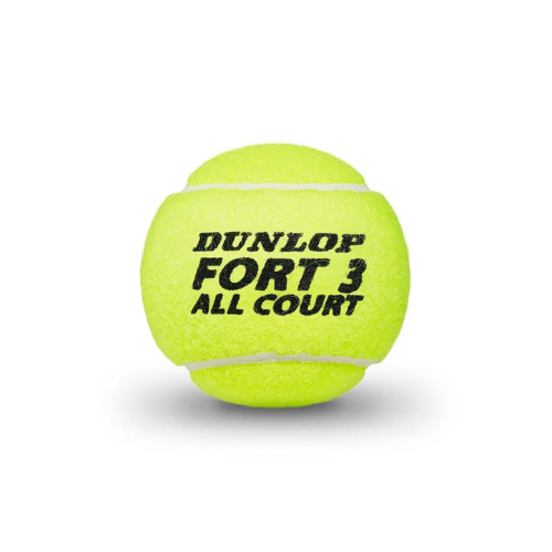 Dunlop Fort All Court Tennis Balls 4B Tube - 6dz/72 Balls
