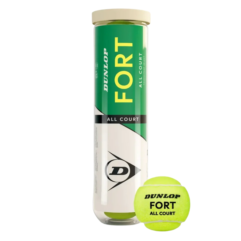 Dunlop Fort All Court Tennis Balls 4B Tube