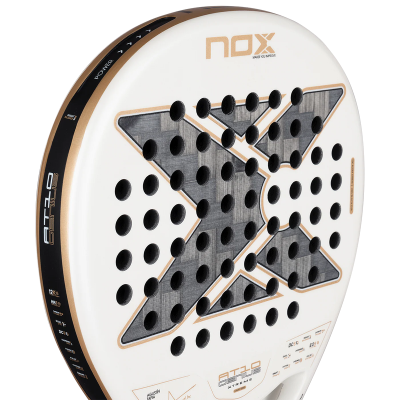 NOX Pala AT10 Genius 12K Alum Xtrem by Agustin Tapia
