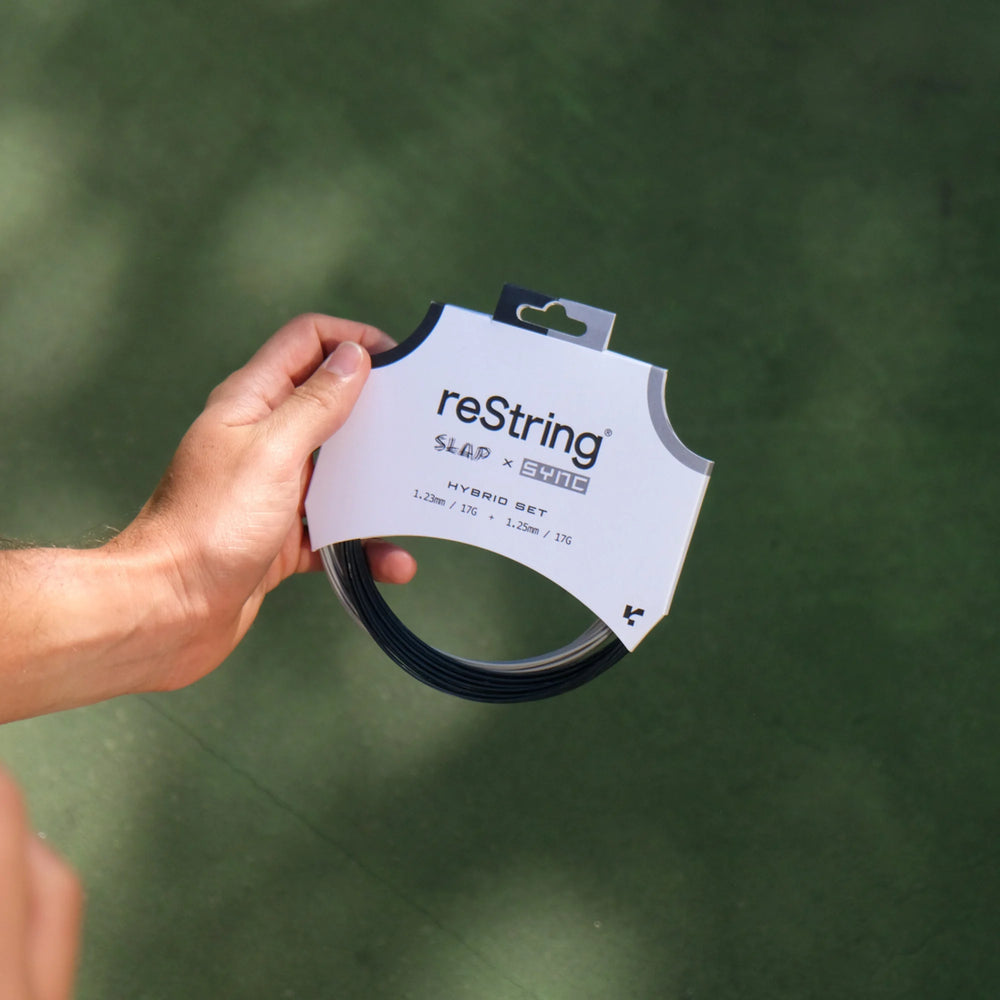 ReString Slap x Sync Hybrid - Tennis String Set 12.2m