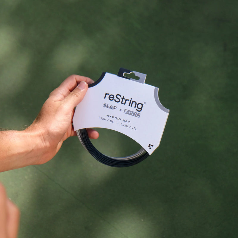 ReString Slap x Sync Hybrid - Tennis String Set 12.2m