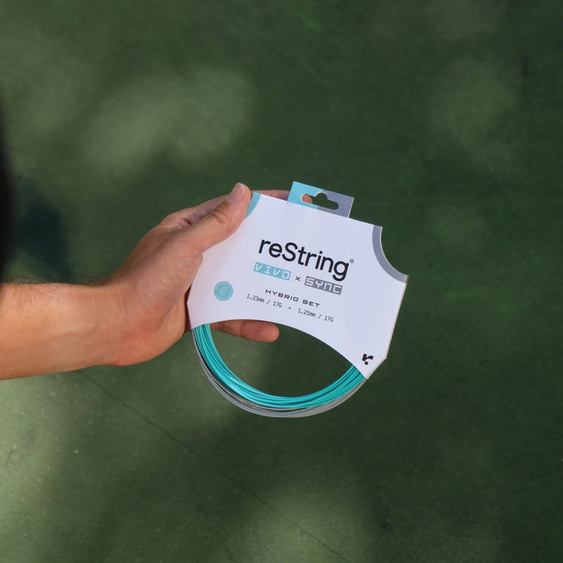 ReString Vivo x Sync Hybrid - Tennis String Set 12.2m