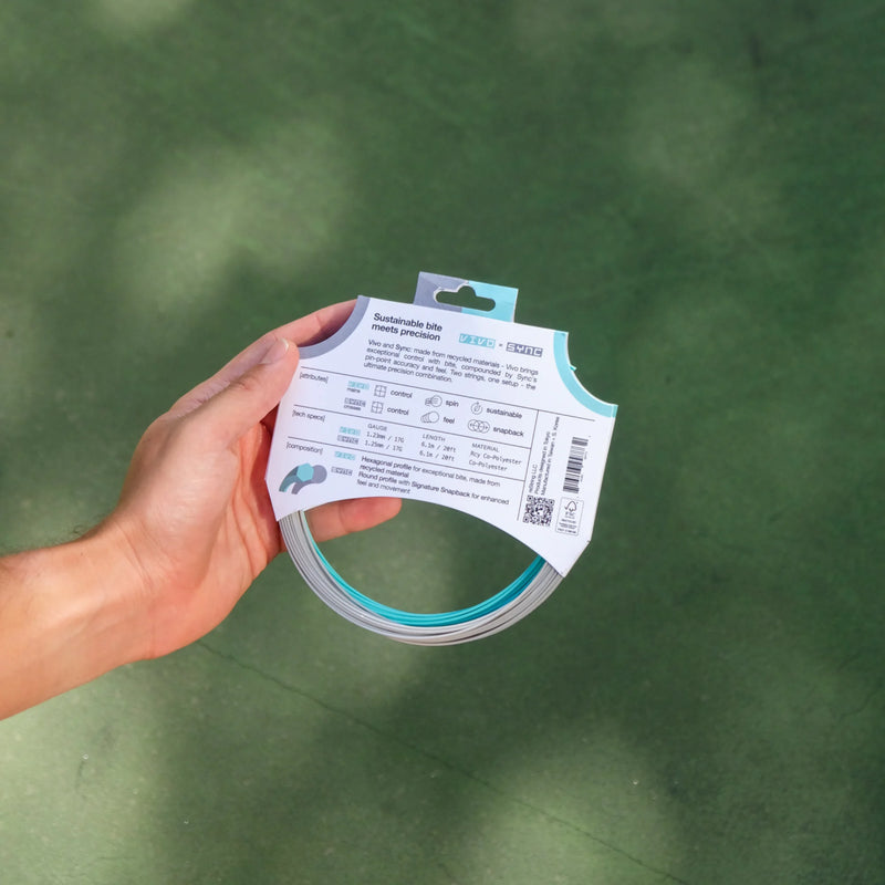 ReString Vivo x Sync Hybrid - Tennis String Set 12.2m