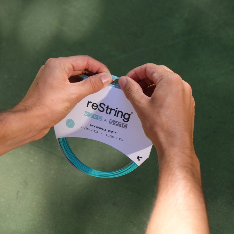 ReString Vivo x Sync Hybrid - Tennis String Set 12.2m