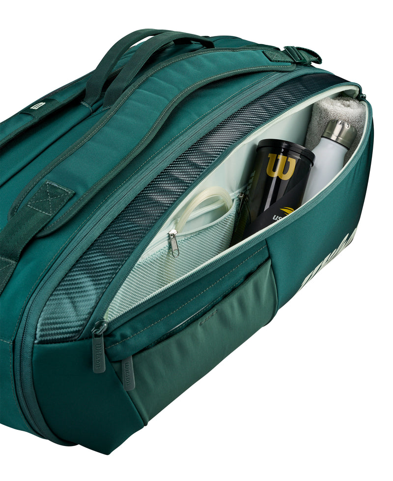 Wilson Blade V10 9pk Racket Bag - Green