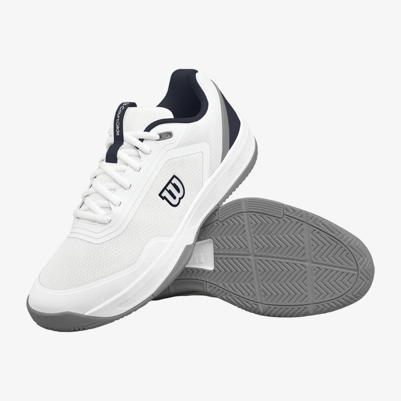 Wilson Courtglide - White/Navy