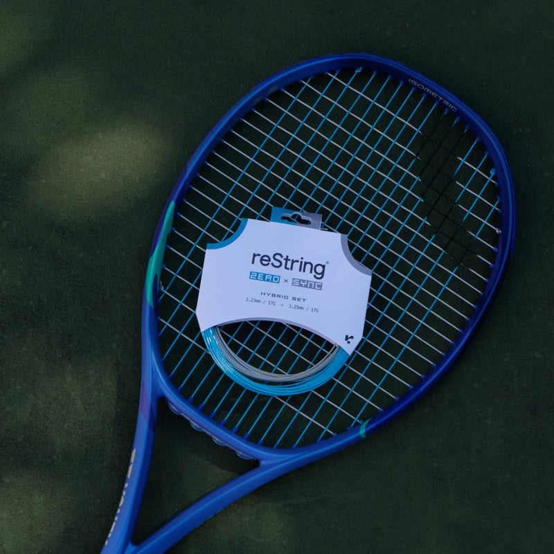 ReString Zero x Sync Hybrid - Tennis String Set 12.2m