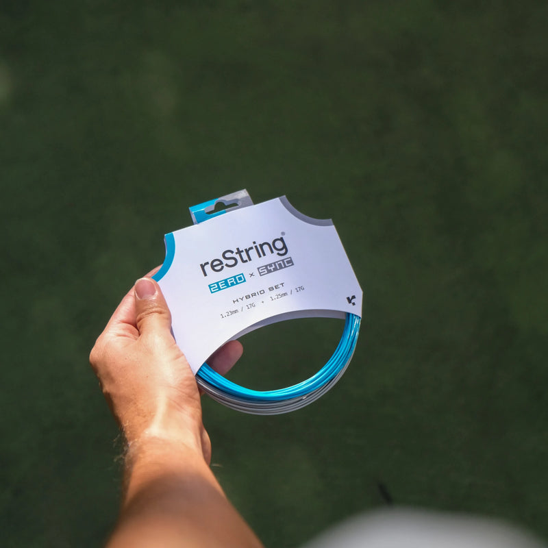 ReString Zero x Sync Hybrid - Tennis String Set 12.2m