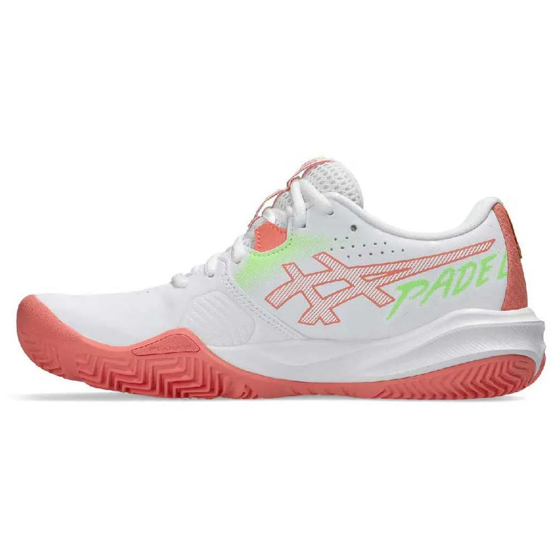 Asics Gel Challenger 15 Padel - White/Guava