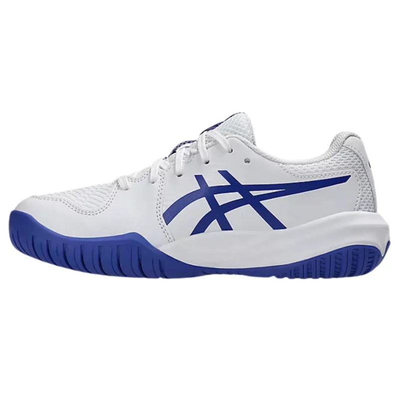 Asics Gel-Resolution X GS - White/Dark Cobalt
