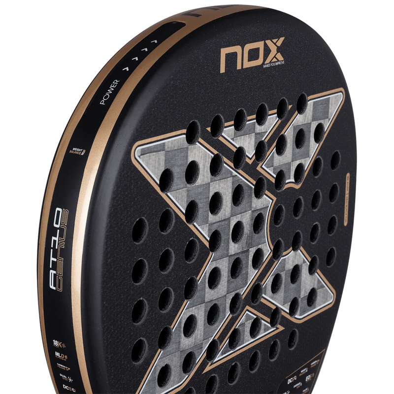 NOX Pala AT10 Genius 18K Alum By Agustin Tapia