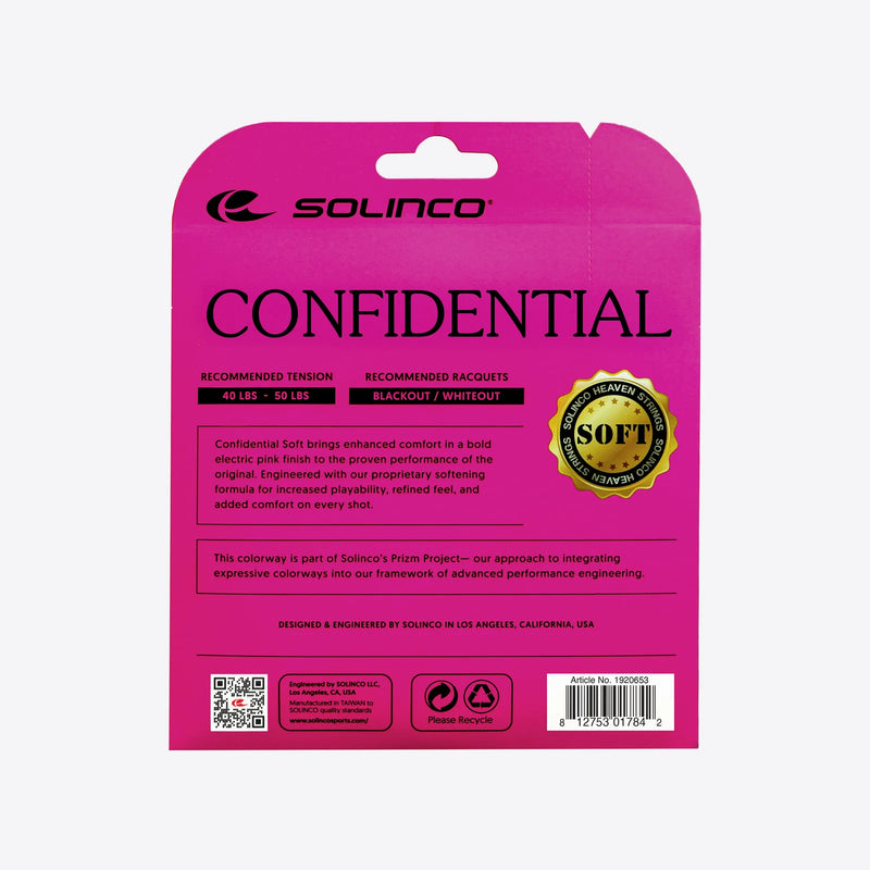 Solinco Confidential Soft Pink 1.20mm - 12m Set