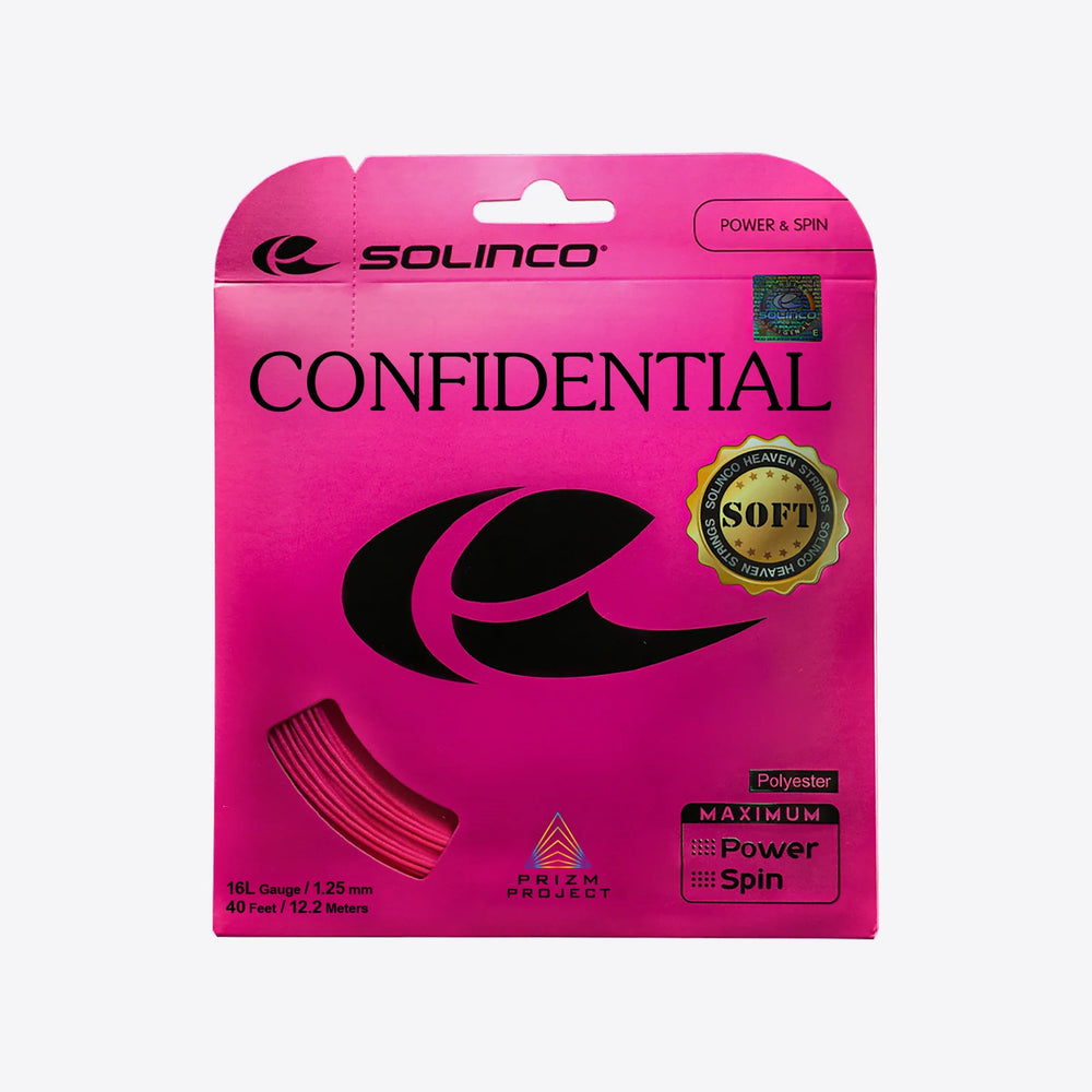 Solinco Confidential Soft Pink 1.20mm - 12m Set