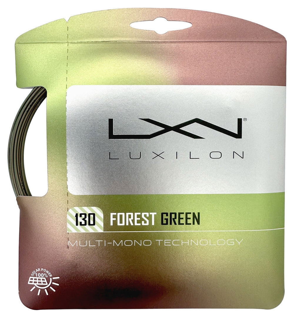 Luxilon Forest Green 130 Tennis String Set