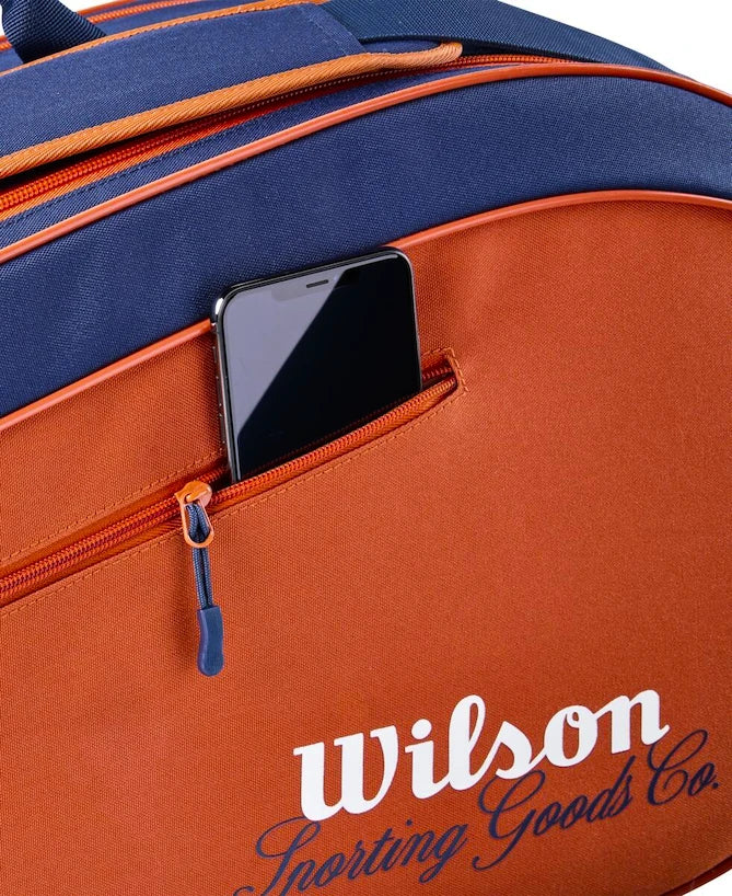 Wilson Roland Garros 2026 Team 6pk Racket Bag - Clay