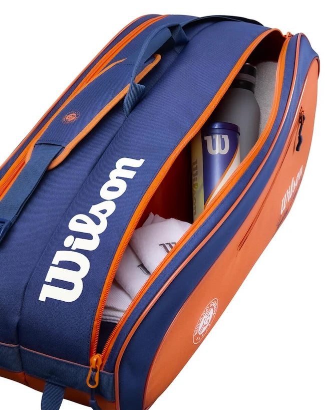 Wilson Roland Garros 2026 Team 6pk Racket Bag - Clay