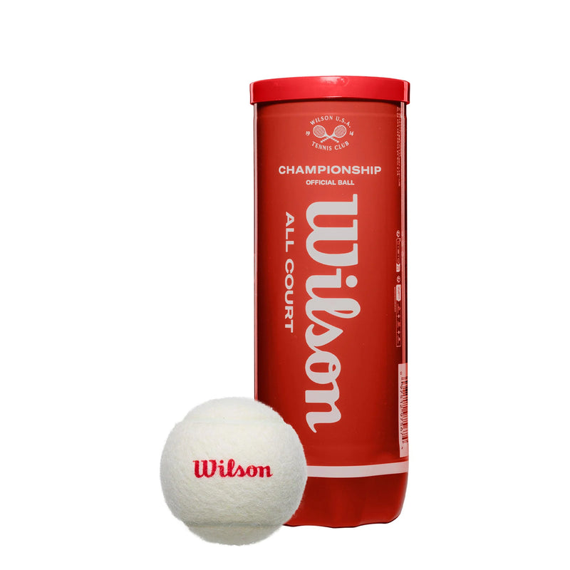 Wilson Championship White Tennis Balls - 3pk
