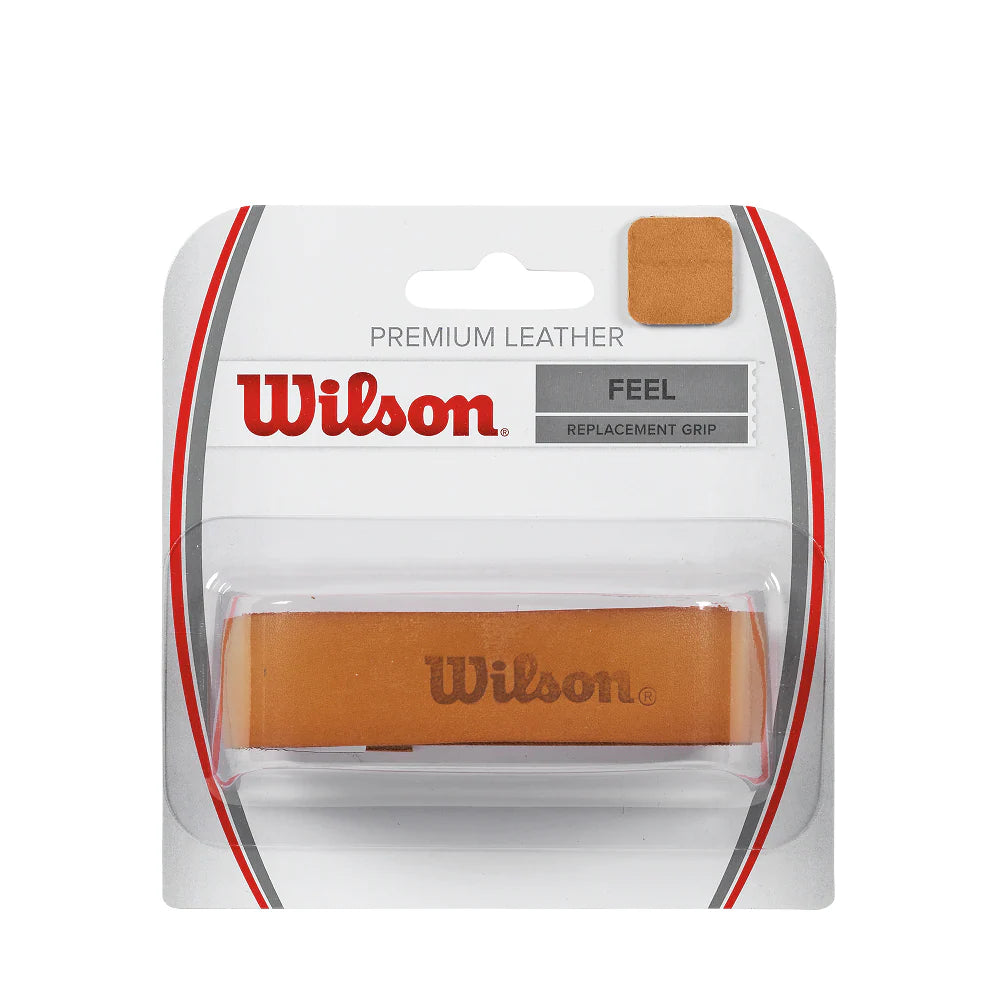 Wilson Premium Leather Replacement Grip - Brown
