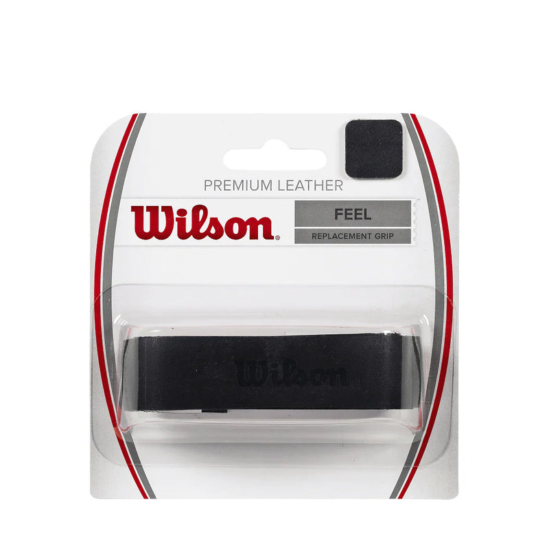 Wilson Premium Leather Replacement Grip - Black