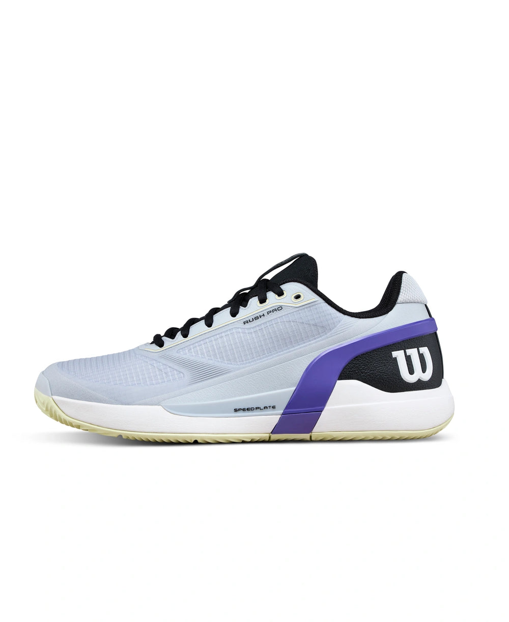 Wilson Rush Pro 5 Clay - Gray Dawn/Black/Tender Yellow