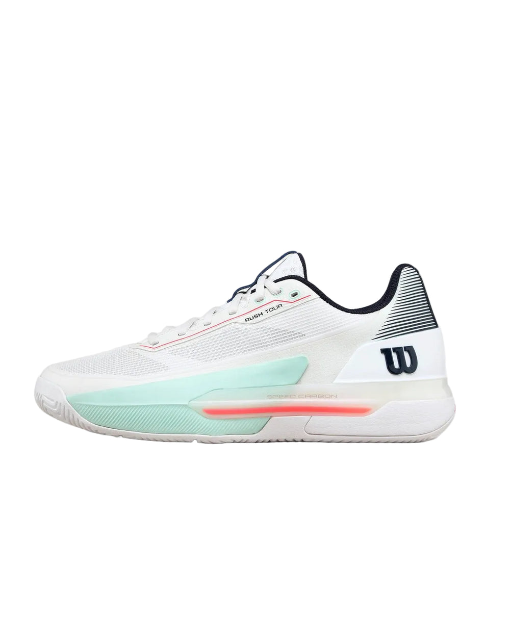 Wilson Rush Tour 5 - White/Bay/Fiery Coral