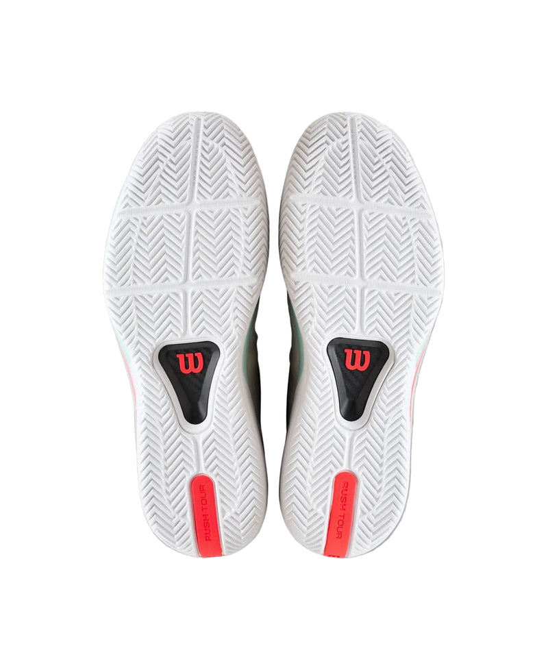 Wilson Rush Tour 5 - White/Bay/Fiery Coral