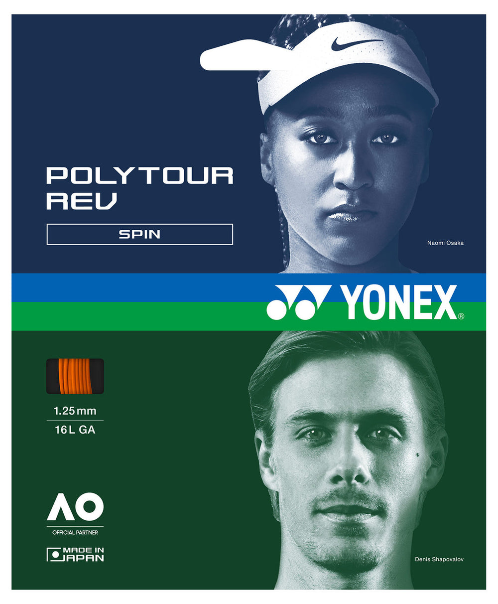 Yonex PolyTour Rev 1.25mm Tennis String Set